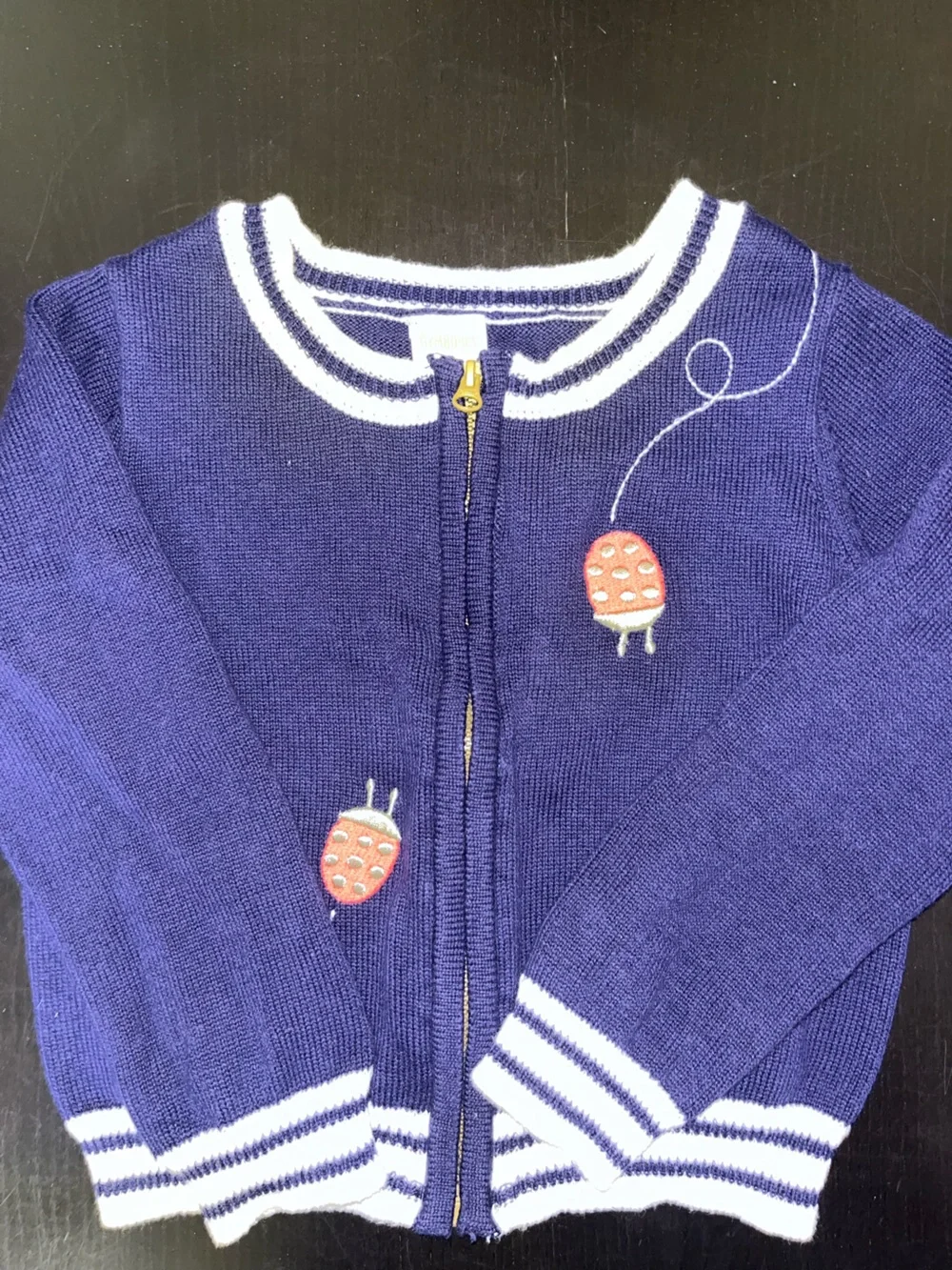 Gymboree lady bug cardigan size 3T